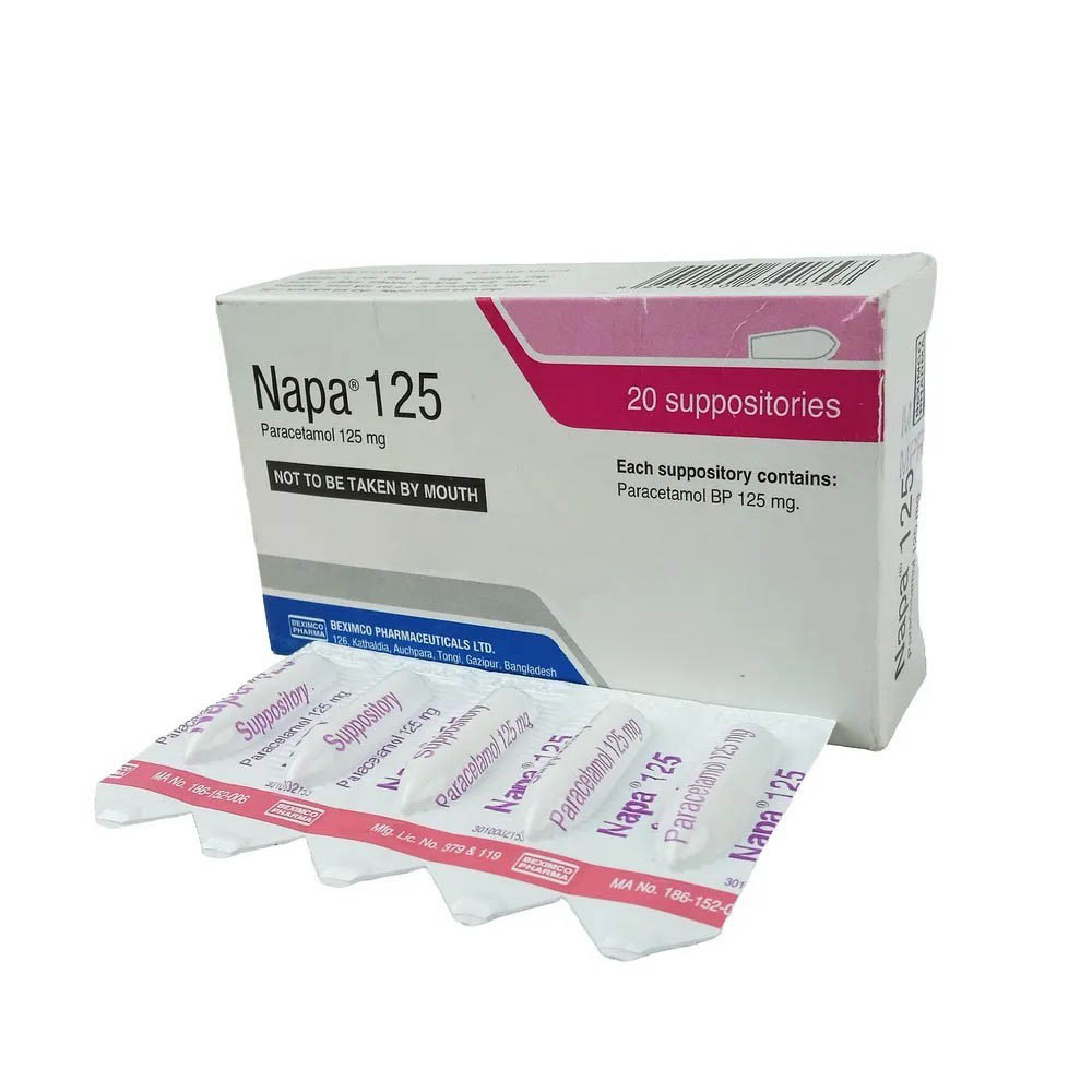 Napa 125 mg Suppository